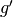 g'