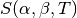 S(\alpha,\beta,T)